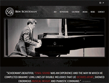 Tablet Screenshot of benschoeman.com